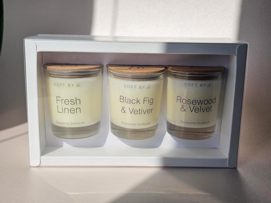 Dark & Cozy – Set de Descoberta de Velas em Cera de Soja