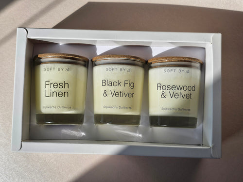Dark & Cozy – Set de Descoberta de Velas em Cera de Soja
