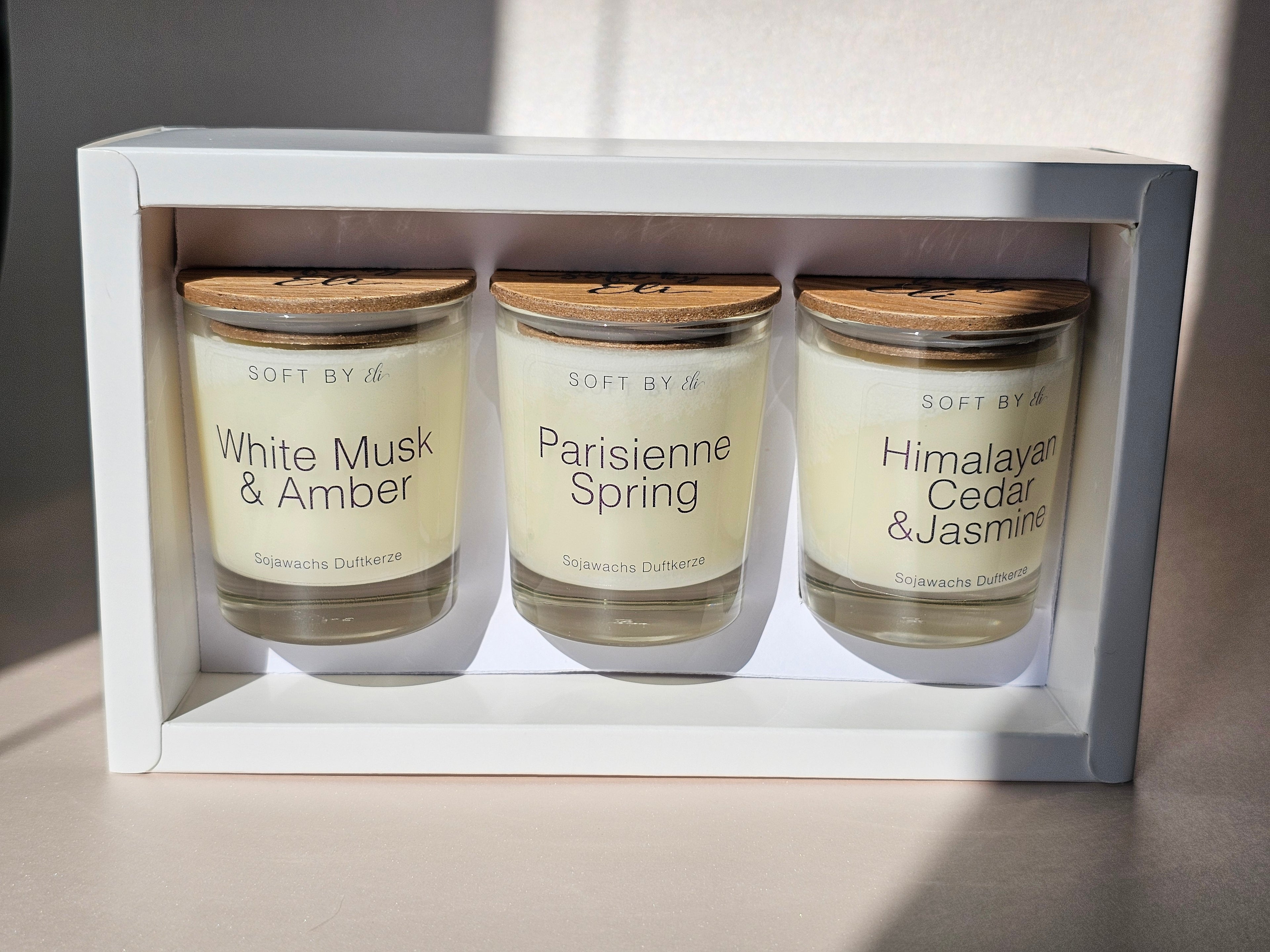 Calm & Warm – Set de Descoberta de Velas em Cera de Soja