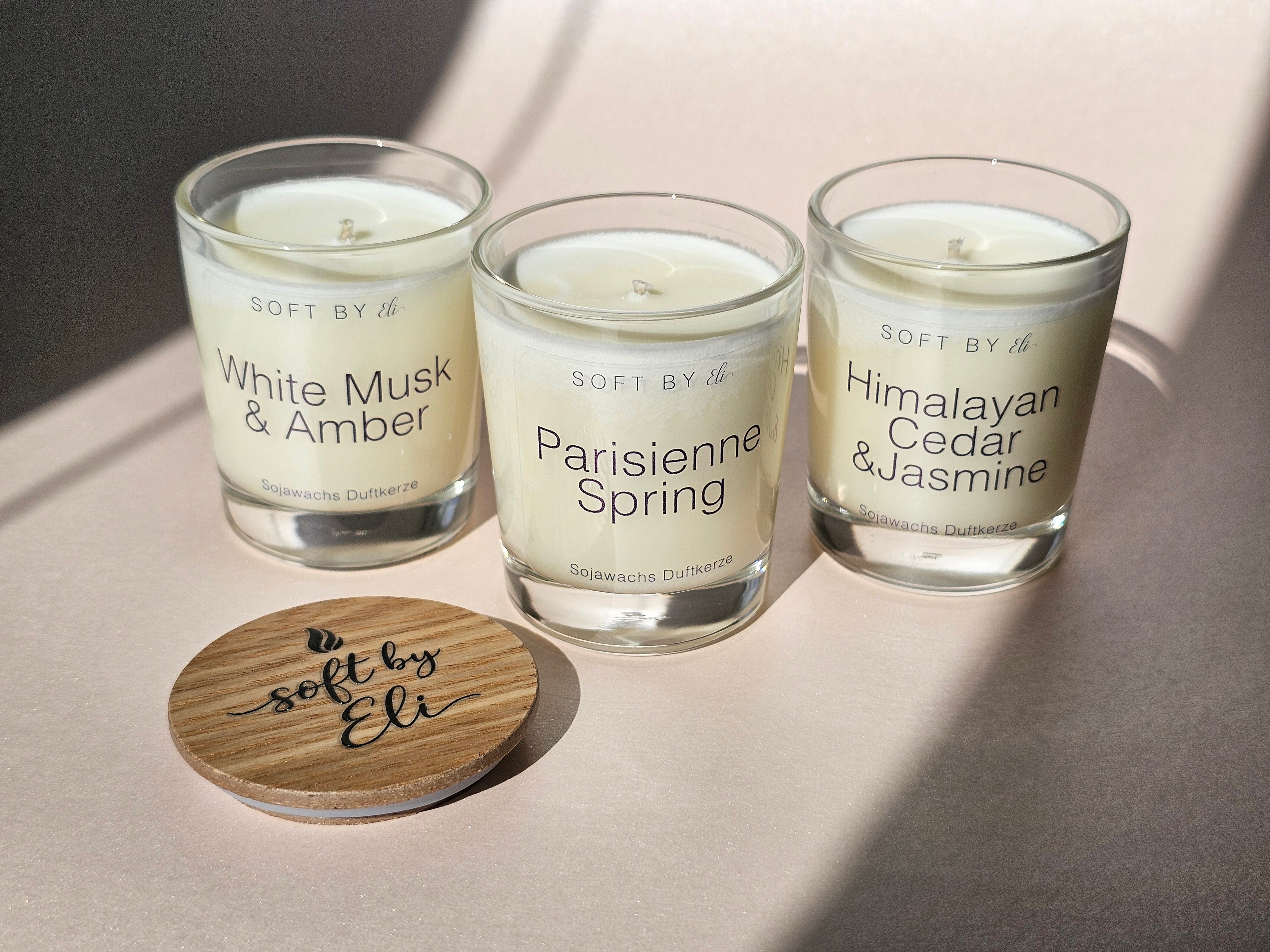 Calm & Warm – Set de Descoberta de Velas em Cera de Soja